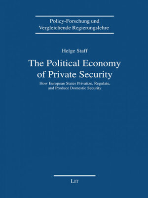 cover image of The Political Economy of Private Security